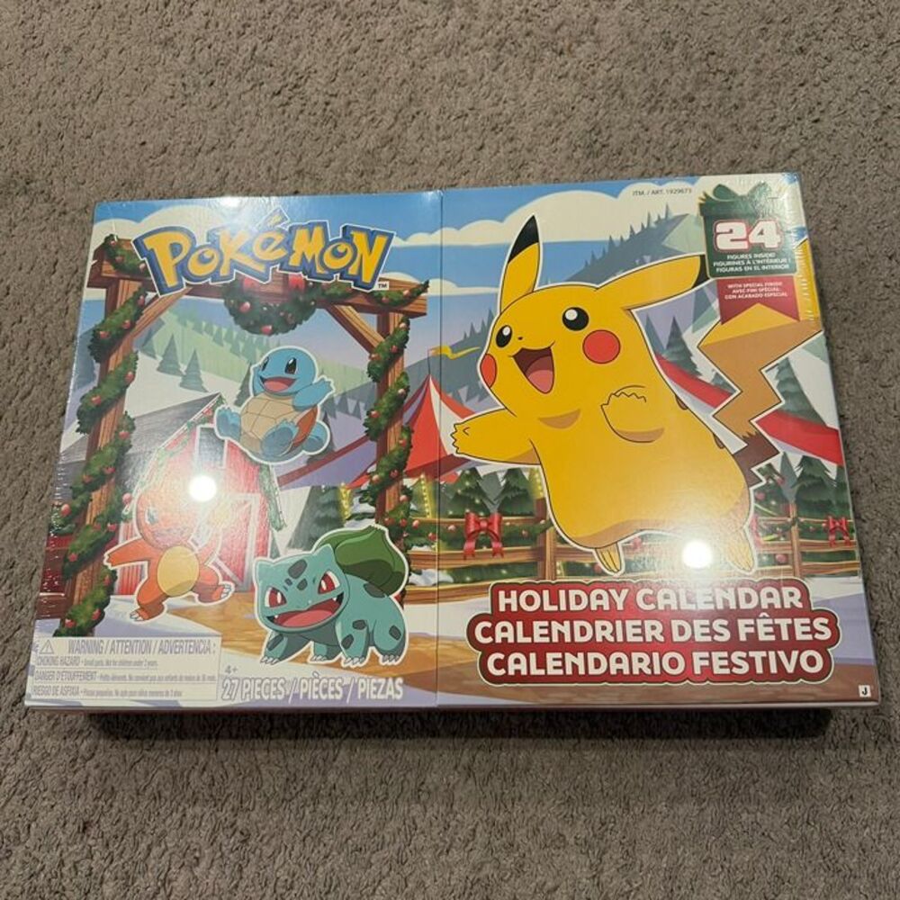 Pokémon 2026 Holiday Advent Calendar 24 Gifts